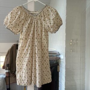 Doen floral print cotton dress xxs